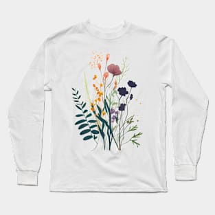 Wild Flowers #1 Long Sleeve T-Shirt